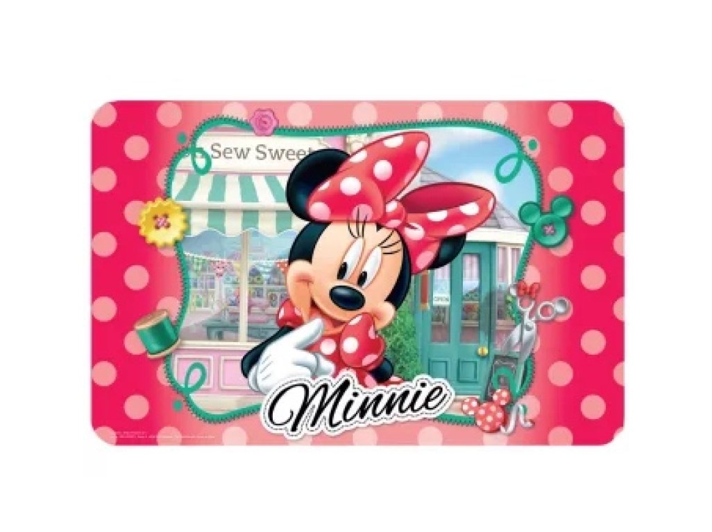 Minnie Mouse prestieranie na stôl